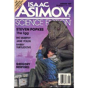 Isaac Asimovs Science Fiction Magazine, January 1989 Vol. 13, No. (Collectible S